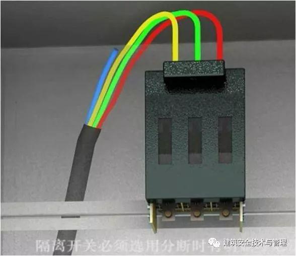 從變壓器到配電箱！臨時電源線連接和配電箱配置標準圖！