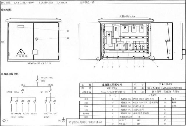 如何配置施工臨時用電配電箱(機柜)？圖片和文本的詳細分析！施工人員必需的